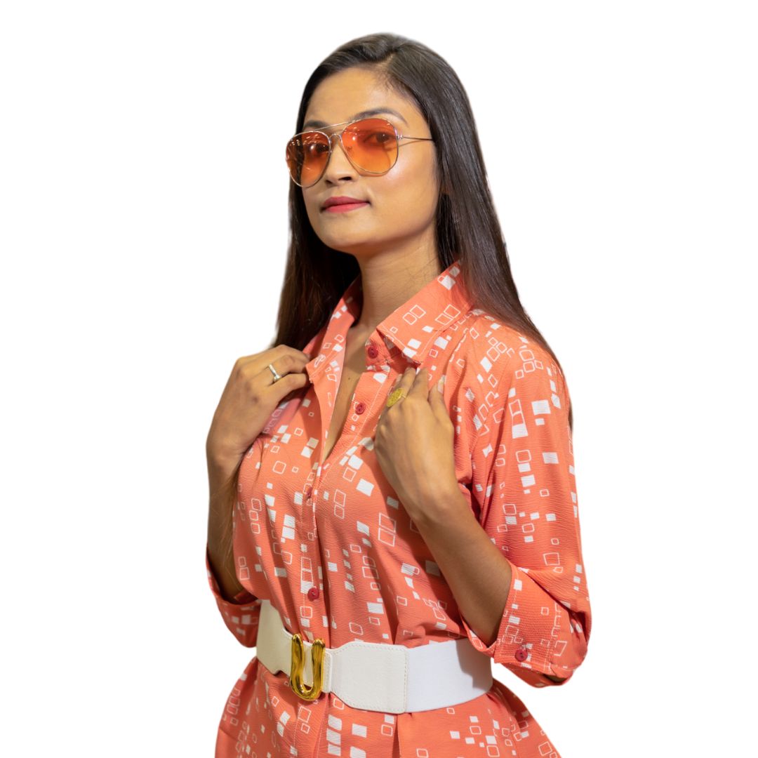 Printed Shirt Co ord set