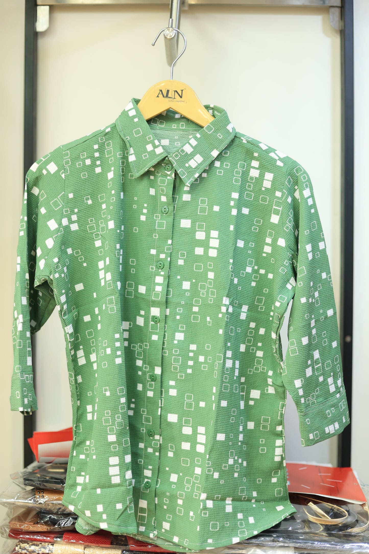 Printed Shirt Co ord set ALN