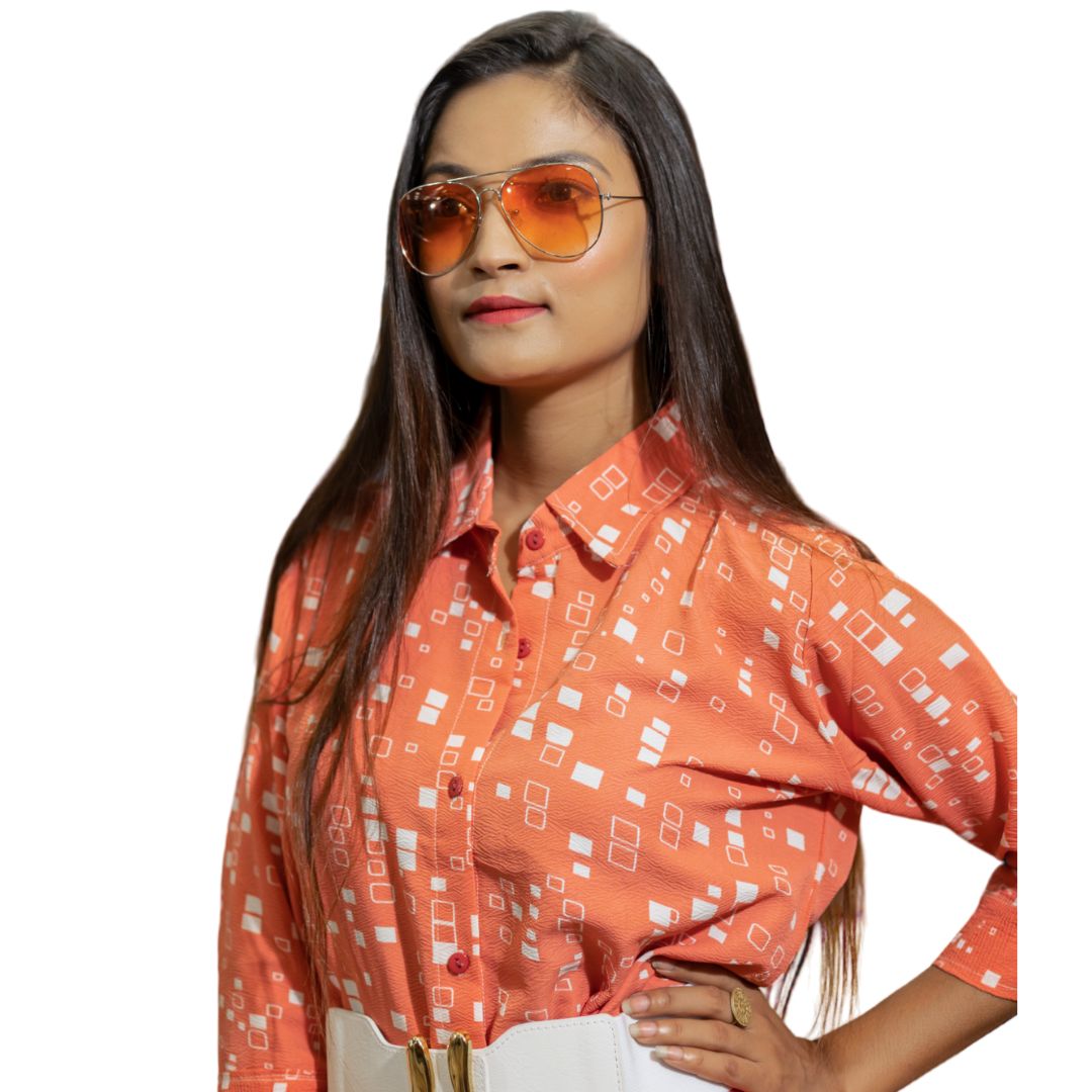 Printed Shirt Co ord set
