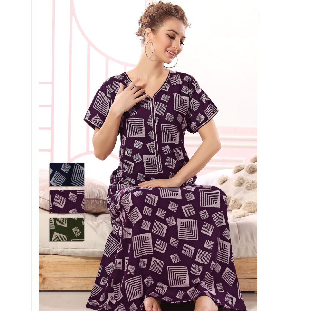 ALPINE COTTON LADIES NIGHT SUIT