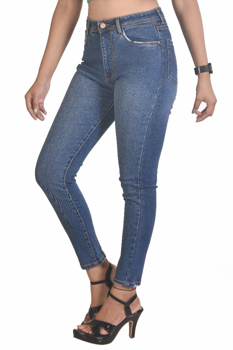 Blue Women skinny High rise Jeans