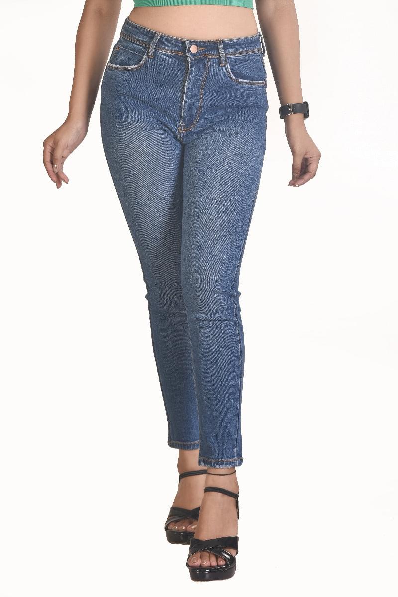 Blue Women skinny High rise Jeans