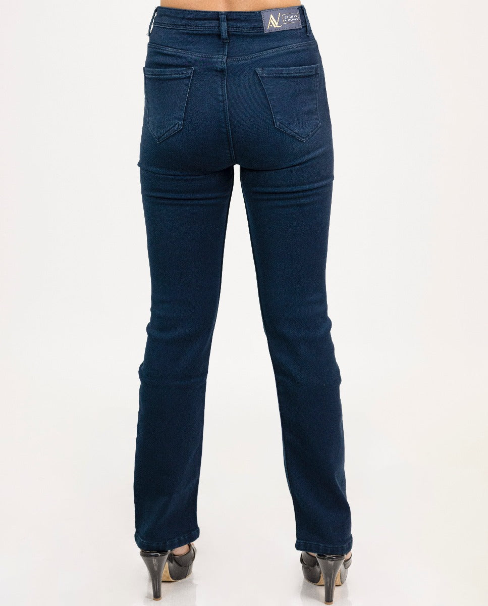 Women High Rise Straight Fit jeans ALN