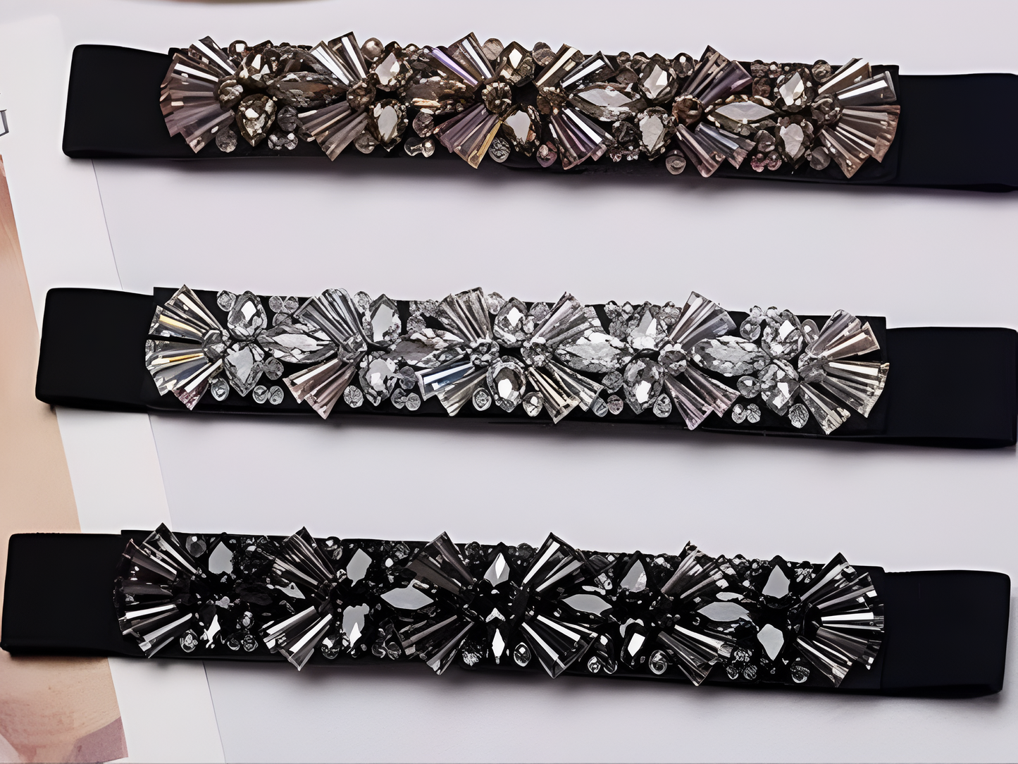 Stone Embellished Waist Belt