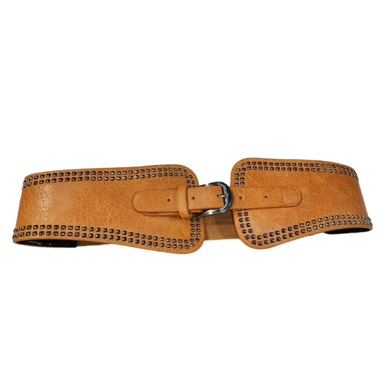 Brown waist belt