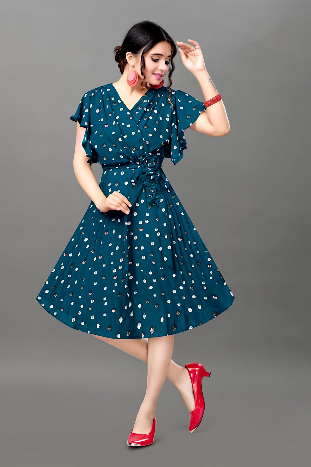 Printed Casual Dress